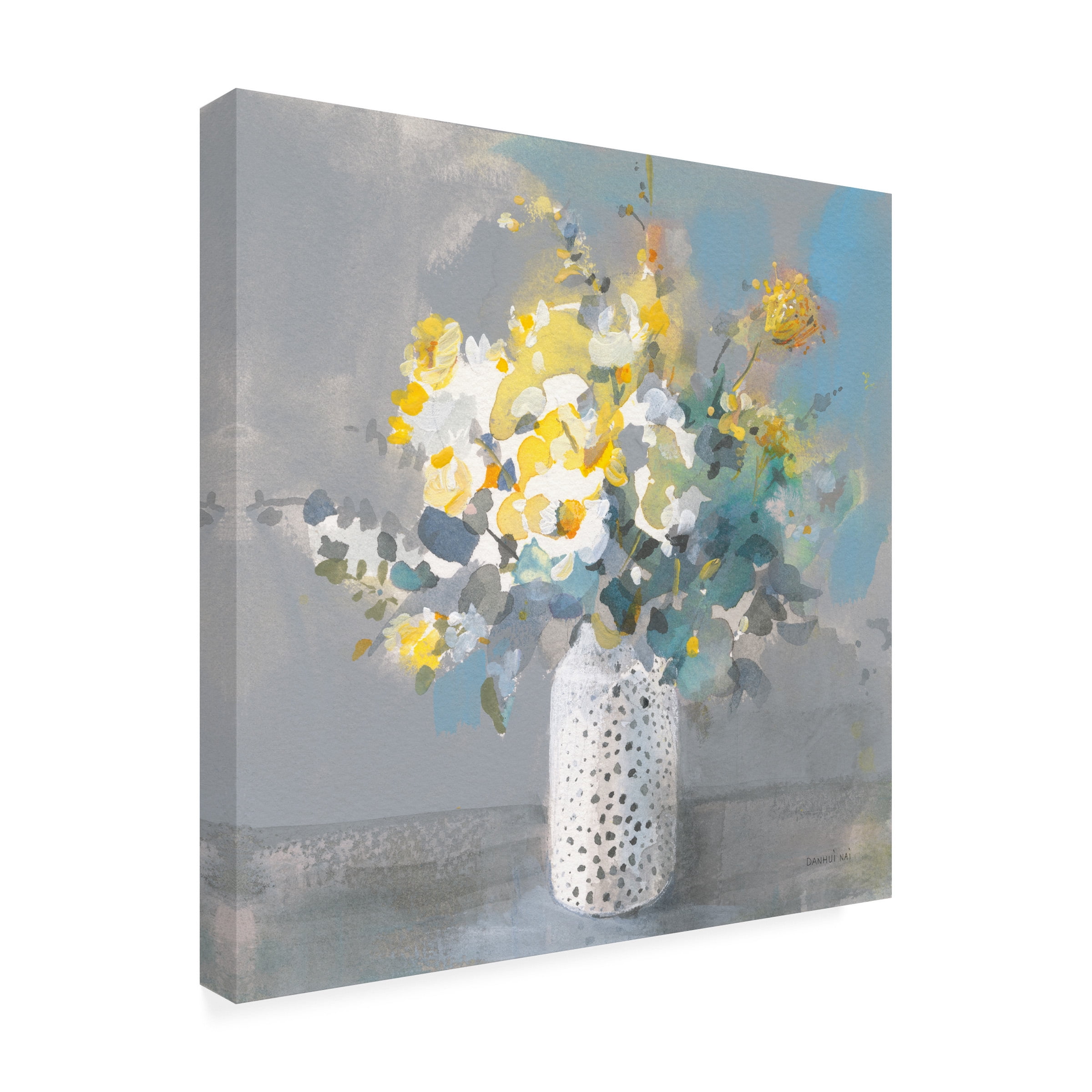 Danhui Nai 'Touch of Spring I' Canvas Art