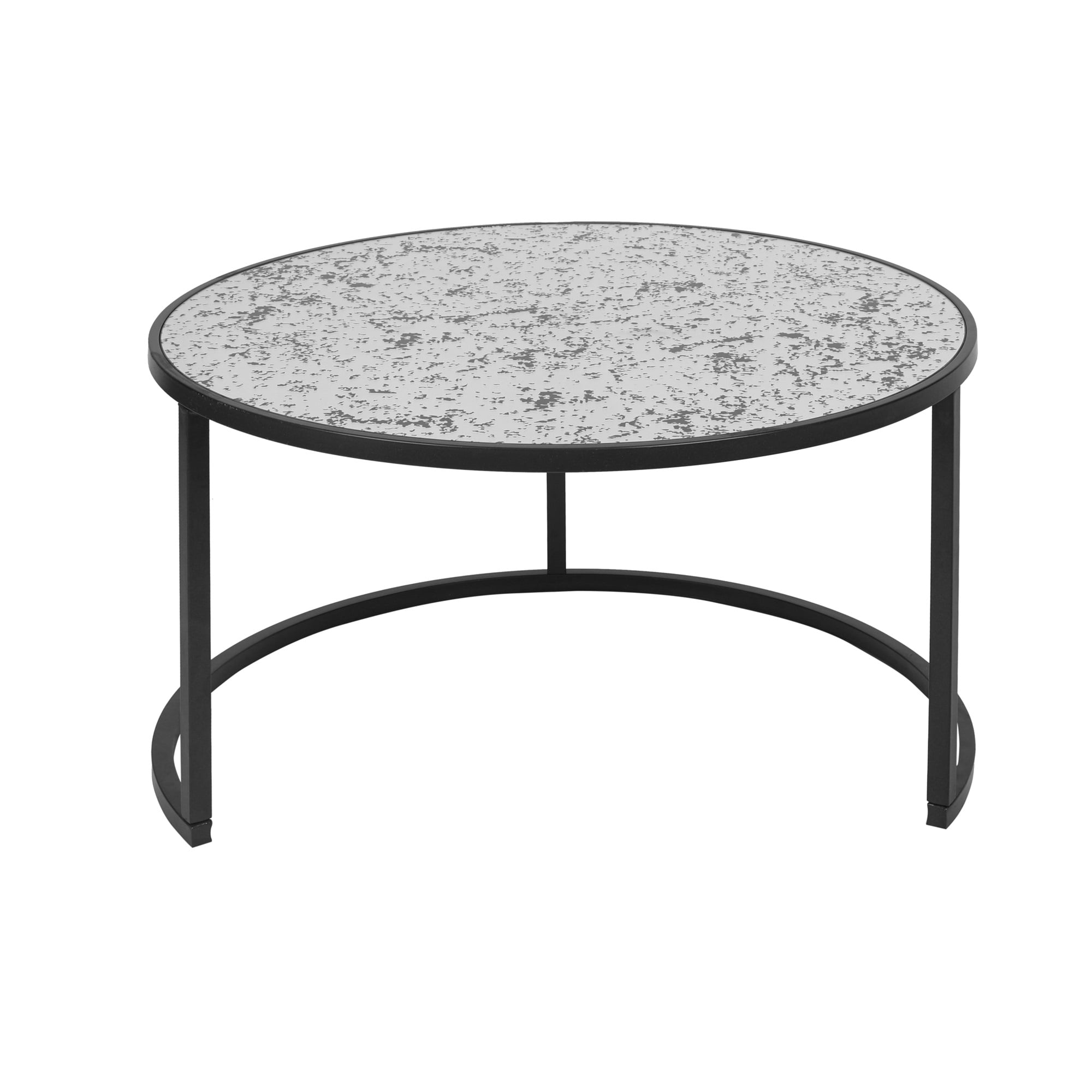 Resenkos Glass Top Accent Nesting Tables Set of 2, Small Coffee Table for Living Room Center Resenkos Glass Top Accent Nesting Tables Set of 2, Small Coffee Table for Living Room Center