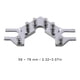 thumbnail image 4 of Bsvklp Afinador Cuerdas Con Bloqueo Guitarra Accesorio para Guitarra Afinador Guitarra (Plata B4), 4 of 6