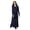 Navy, variant on Women's Front Tie Nursing Night Gown - Womens - Female, XS, Navy