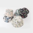thumbnail image 4 of ZPAQI Casual Fisherman Hat Japanese Flower Printing Bucket Hat Sunscreen for Camping, 4 of 16