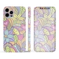 thumbnail image 3 of DesignSkinz Vibrant Color Floral Pattern Full-Body Skin Decal Wrap Cover for iPhone 15, 3 of 9