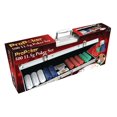 ProPoker 500 Poker Chip Set with Aluminum Case, 2 Decks of Cards, and