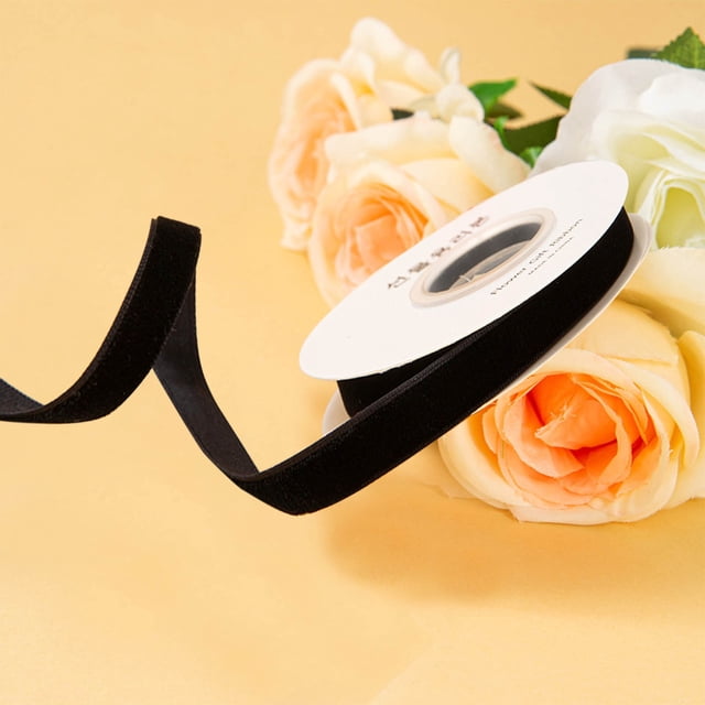 1cm Sided Velvet Ribbon Gift Flower Packaging Ribbon Decoration Ribbon DIY Ribbon