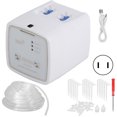 thumbnail image 2 of Smart Garden Irrigation Timer, 100-240V Automatic Watering System Dual Pump Drip Irrigation Kit with 15m Hose & 15 Drippers Suitable Garden Plant Watering, 2 of 6