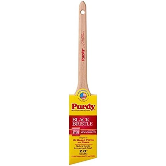 Pincel Purdy con cerdas negras angulares de 2 pulgadas