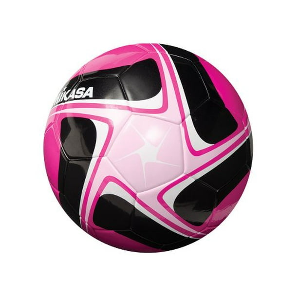 Mikasa D61 SCE Soccer Ball, Size 4, Black and Pink