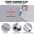 thumbnail image 5 of BENTISM Telescoping Ladder 350 lbs Capacity Aluminum Ladder for RV Loft Home Attic, 5 of 9