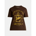 thumbnail image 5 of Gilmore Girls Women's Luke's Graphic Cotton Tee with Short Sleeves, Sizes XXS-XXL, 5 of 5