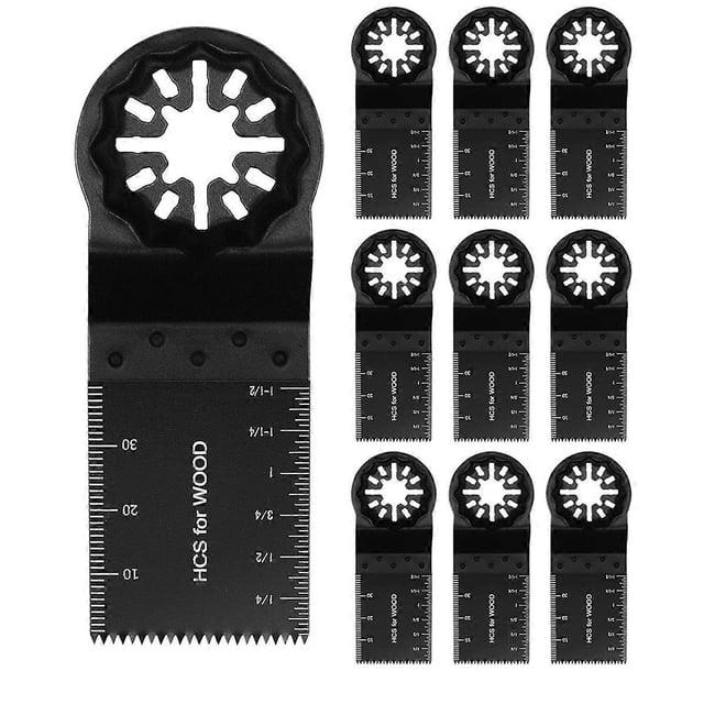 Lames Multitool, 10 Pcs Lames de Scie Oscillantes