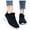 Style 3-Black, variant on Eashery Shoes for Women Sport Tennis Sneakers Comfortable Womens Shoes Flats Black 38