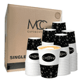 thumbnail image 2 of Vaso Cartón Negro 08 oz para Café Caliente | 100 Pzas | Diseño Elegante para Negocio y Eventos, 2 of 5