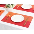 thumbnail image 6 of Unique Bargains Placemats for Kitchen Table Heat Resistant Table Placemats Orange, 6 of 7
