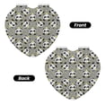 thumbnail image 2 of Picia Panda With Crown And Stars for Compact Vanity Mirror , Travel Makeup Mirror , Portable Magnifying Cosmetic Mirror for Daily, Work, Business-Heart Shape, 2 of 9