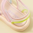 thumbnail image 4 of JIAGEYA Girl’s Sandals Breathable Open Toe Lightweight Non Slip Adjustable Slippers Shoes Summer, 4 of 4