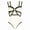 Beige, variant on Women's Bow Knot One Piece Swimsuit, Tummy Control Bathing Suit for Beach Vacation