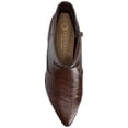 thumbnail image 5 of Journee Womens Taliah Western Low Cut Pointed Toe Cuban Heel Comfort Ankle Booties, Widths Available, 5 of 10