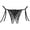 Black, variant on Women's Open Crotch G String Thong Lace Low Rise Side Adjustable Tie Thong Breathable Underwear Everyday Wear Green