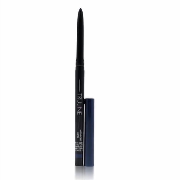 Sorm? Truline Crayon Eyeliner Mécanique Professionnel Anti-Bavures - Formule de Gel Imperméable à la Vitamine E avec Pigment de Couleur Ultime et Ultra Crémeux - Nourrit la Peau Toute la Journée - 0,1 Once - Minuit