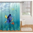 thumbnail image 2 of Finding Dory 'Sun Rays' Fabric Shower Curtain, 2 of 3