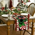 thumbnail image 2 of Christmas Table Runner Christmas Cartoon Mouse Table Cover New Year Winter Xmas Decor Red Christmas Decorations for Home Party, 2 of 6