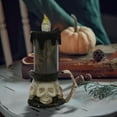 thumbnail image 4 of Halloween LED Electronic Candle Light Flameless Flickering Plastic Desktop Ornament for Home Room Party Decor, 4 of 5