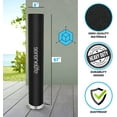 thumbnail image 2 of SereneLife Outdoor Patio Heater Cover Bag - Heavy Duty Stand up Patio Heater Cover (Gray), 2 of 6