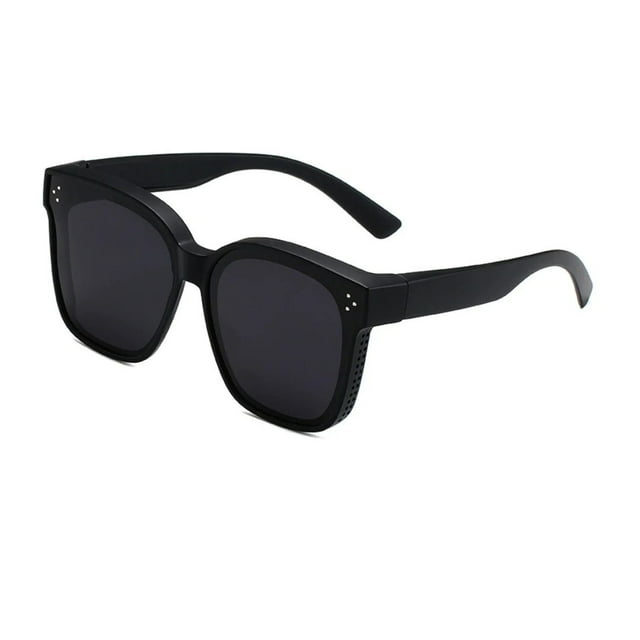 Gafas de Sol Polarizadas Miopía, Gafas de Sol, Espejo Único, Usos Dual, Gafas de Sol para Exterior, Gafas de Sol para Interior, Gafas de Sol Ligeros, Gafas de Sol con Correa, Acetato de