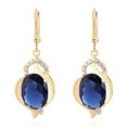 thumbnail image 1 of AAA Zircon Earrings 18K Gold Galvanization, 1 of 4
