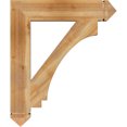 thumbnail image 3 of Ekena Millwork 6"W x 32"D x 38"H Imperial Arts & Crafts Rough Sawn Bracket, Western Red Cedar, 3 of 4