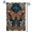 D, variant on XaaKee Yard Flags, Gothic Atlas Blooms Yard Flag, Double-sided High-Quality White Linen Garden Flag, Small Garden Flags For Outside, 12x18Inch