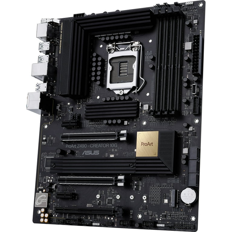 Asus ProArt Z490-CREATOR 10G Desktop Motherboard, Intel Chipset