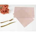 thumbnail image 6 of Unique Bargains Farmhouse Placemats Set of 8 for Dining Table Decor Rose Gold 18x12in, 6 of 7