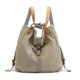 thumbnail image 5 of Premium Large Capacity Canvas Bag Shoulder Bag Retro Multi-layers Leisure Backpack For Women Ladies(khaki)(1pcs), 5 of 5