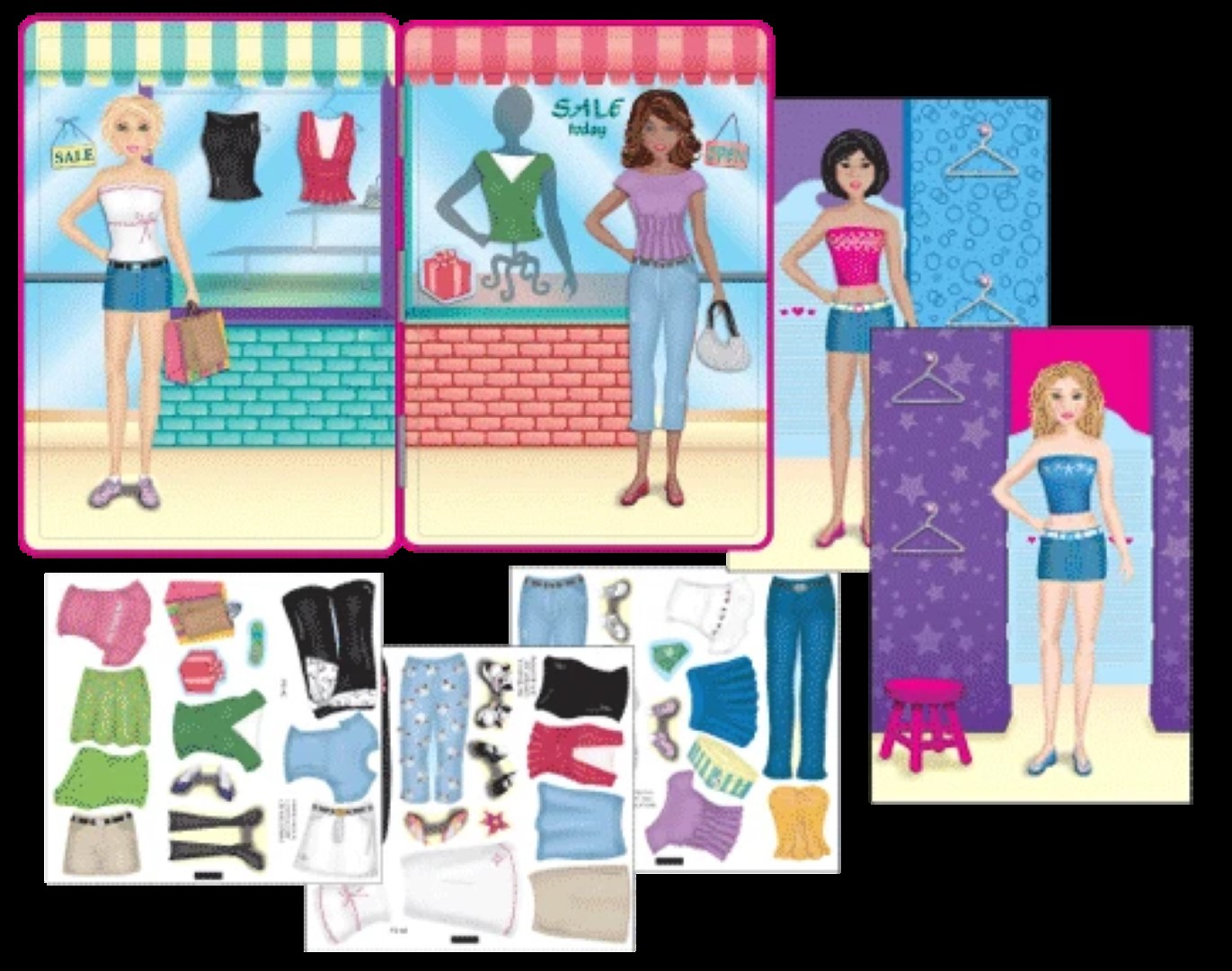 Magnetic Paper Dolls - Everyday Reading