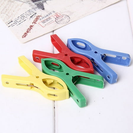 

Xinqinghao Towels Away in Towel Clips Fun Beach of 8 Set Bright Blowing Housekeeping & Organizers Multicolor A