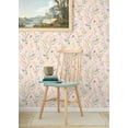 thumbnail image 3 of NextWall Blush Meadow Flowers Peel and Stick Wallpaper, 3 of 12