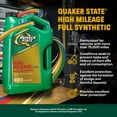 Quaker State Full Synthetic Dexos High Mileage 0W20 Motor Oil, 1 Quart