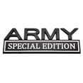 thumbnail image 4 of 2pack Army Special Edition Emblems, Army Car Emblem 3D Badge Decal Car Truck Replacement Compatible with Universal Vehicle, Truck, SUV, Army Decal Sticker Strong Adhesive (Black), 4 of 7