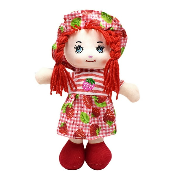 Dibujos Animados Kawaii Fruta Falda Sombrero Trapo Muñeca Suave Lindo Bebé Tela Juguetes Niños Niñas Regalo De Cumpleaños 25Cm Moyic AP008198-01