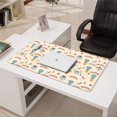 thumbnail image 3 of Long Mouse Pads for Desk,Beige Princess Unicorn Pattern Desk Mats on Top Of Desks, Desk Mouse Pad Extra Large with 3mm Non-Slip Base and Stitched Edge for Gaming,Office,Work,Home 31.5"x15.7", 3 of 6