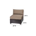 thumbnail image 4 of TKC Barbados Armless Patio Chair in Gray, 4 of 6