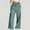 *Green(Stripe), variant on Coorders Women Drawstring Fleece Cargo Pants with Pockets 2025, Womens High Waisted Baggy Casual Stretchy Y2k Trousers,Women's Size Green,Size XXL