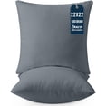 thumbnail image 1 of Juego de ropa de cama Insert Utopia de 2 unidades, color gris, 55 x 55 cm, 1 of 7