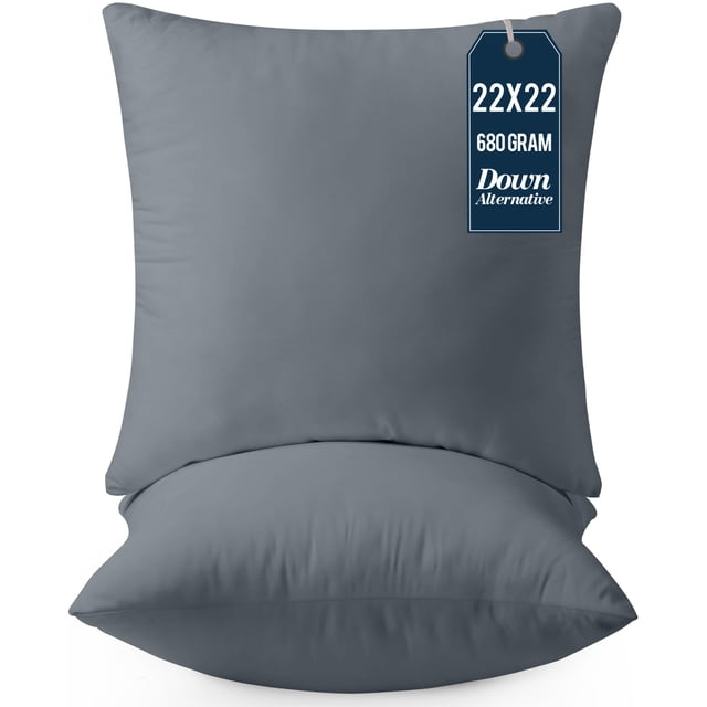 Juego de ropa de cama Insert Utopia de 2 unidades, color gris, 55 x 55 cm