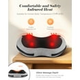 thumbnail image 6 of Naipo Shiatsu Back Massager with Heat, Deep Tissue Kneading Electric Massager to Relief Shoulder Muscles, 6 of 7