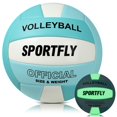 thumbnail image 2 of Voleibol Sportfly talla 5 que brilla en la oscuridad con bomba, 2 of 8