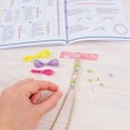 thumbnail image 6 of Make It Real: Crystal Dreams Nature Song - Create 9 Unique Charm Bracelets, 461 Pieces, Green Pink & Purple, All-In-One, DIY Charm & Bead Jewelry Kit, Tweens & Girls, Arts & Crafts, Kids Ages 8+, 6 of 9