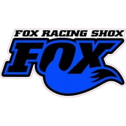 Fox Racing Shox Tall Blue Decal 5"