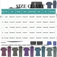 thumbnail image 3 of Scrubs Sets for Women with Pockets Short Sleeve V-Neck Solid Color Nursing Uniform Set Casual Loose Drawstring Pants Caregiver Blouses, 3 of 5